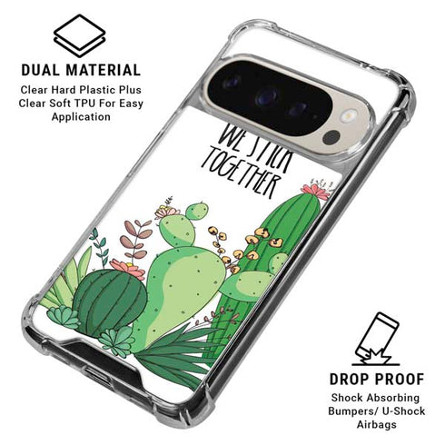 We Stick Together Pixel 9/9 Pro Clear Case